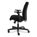 Office Chairs | HON HITL1.A.H.U.CU10.T.SB Ignition Series 17 in. to 21.5 in. Seat Height Supports Up to 300 lb Fabric Low-Back Task Chair - Black image number 9