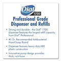 Hand Soaps | Dial Professional 20075 Dial 1700 12.66 in. x 7.07 in. x 3.95 in. 1.7 Liter Manual Dispenser - Smoke (3/Carton) image number 7