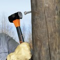 Ball Peen Hammers | Klein Tools 809-36MF 36 oz. Lineman's Milled-Face Hammer image number 4