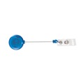 Office Jansan | Advantus 75472 30 in. Extension Translucent Retractable ID Card Reel - Blue (12/Pack) image number 2