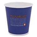 Cups and Lids | FLAVIA 25200018 10 oz. FLAVIA Design Hot Beverage Paper Cup - Blue (1000/Carton) image number 3