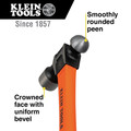 Ball Peen Hammers | Klein Tools H80332 32 oz. 15 in. Ball Peen Hammer image number 1