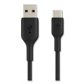 Electronic Adapters & Chargers | Belkin CAB001BT1MBK 3.3 ft. BOOST CHARGE USB-C to USB-A Cable - Black image number 0