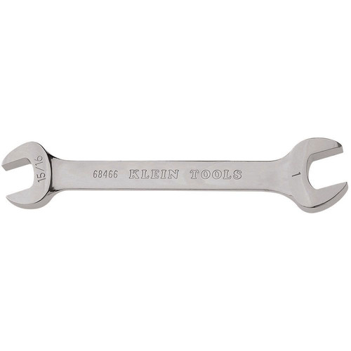 Open End Wrenches | Klein Tools 68466 15/16 in. and 1 in. Open-End Wrench image number 0