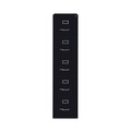 Office Filing Cabinets & Shelves | Alera 26133 15 in. x 26.5 in. x 61.37 in. Letter-Size 5-Drawer Economy Vertical File - Black image number 1