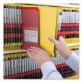 Office Jansan | Smead 26789 End Tab Pressboard Classification Folders with Six SafeSHIELD Fasteners - Letter, Yellow (10/Box) image number 5