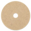 Sponges & Scrubbers | Boardwalk BWK4021NHE 21 in. Diameter Natural Hog Hair Burnishing Floor Pads - Tan (5/Carton) image number 1