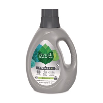 Seventh Generation Power Plus 87.5 oz. Bottle Laundry Detergent - Fresh Scent (4/Carton)