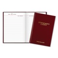 Office Jansan | AT-A-GLANCE SD389-13 2025 Edition 201 Sheets 8.25 in. x 5.75 in. Medium/College Rule Standard Diary Daily Reminder Book - Red Cover image number 2
