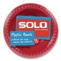 Food Service | SOLO CB12-20202 12 oz Party Plastic Premium Bowl Dinnerware - White (288/Carton) image number 3