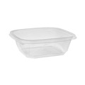 Bulk Savings Pricing 2 | Pactiv Corp. SAC0732 EarthChoice 32 oz. 7 in. x 7 in. x 2 in. Square Recycled Plastic Bowl - Clear (300/Carton) image number 0