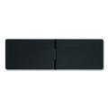 File Folders | Smead 81132 8.5 in. x 14 in. 3 in. Capacity Two-Piece Prong Fastener Premium Pressboard Report Cover - Black image number 1