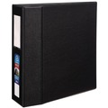Office Jansan | Avery 79994 3 Locking One Touch EZD Rings 4 in. Capacity 11 in. x 8.5 in. Heavy-Duty Non-View Binder with DuraHinge and Spine Label - Black image number 0