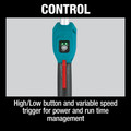 String Trimmers | Factory Reconditioned Makita XRU23SM1-R 18V LXT Brushless Lithium-Ion 13 in. Cordless String Trimmer Kit (4 Ah) image number 4