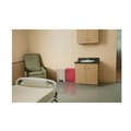 Trash & Waste Bins | Rubbermaid Commercial 1883564 Streamline 8-Gallon Front Step Style Resin Step-On Container - Red image number 6