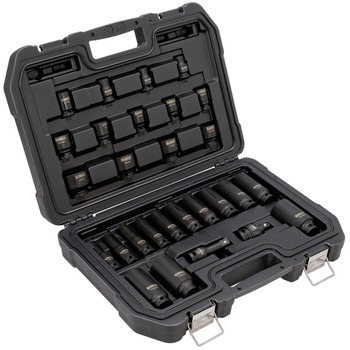 Dewalt (28-Piece) 1/2 in. Drive 6-Point Standard and Deep Impact Socket Set