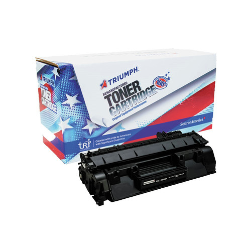 Ink & Toner | Triumph SKL-CE505A 751000NSH0966 CE505A (05A) 2,300 Page-Yield Remanufactured Toner - Black image number 0