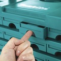 Storage Systems | Makita P-84327 MAKPAC 12 Drawers 8-1/2 in. x 15-1/2 in. x 11-5/8 in. Interlocking Case image number 4
