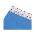 Bulk Savings Pricing 1 | Advantus 75442 10 in. x 0.75 in. Sequentially Numbered Crowd Management Wristbands - Blue (100/Pack) image number 4