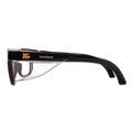 Safety Glasses | KleenGuard 49311 Maverick Polycarbonate Frame Safety Glasses - Black/Smoke (12/Box) image number 1