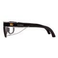 Safety Glasses | Ansell 49301 Maverick Polycarbonate Frame Safety Glasses - Clear/Orange (12/Box) image number 1