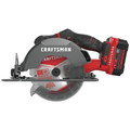 Circular Saws | Factory Reconditioned Craftsman CMCS500M1R 20V Variable Speed Lithium-Ion 6-1/2 in. Cordless Circular Saw Kit (4 Ah) image number 2