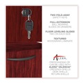 Labor Day Sale! Save $30 off $199! | Alera ALEVA532822MY Valencia Series 15.63 in. x 20.5 in. x 28.5 in. Box/File Full Pedestal - Mahogany image number 9