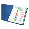  | Avery 11841 1 - 8 Tab 11 in. x 8.5 in. Customizable TOC Ready Index Divider Set - Multicolor (1 Set) image number 2