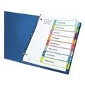 Office Jansan | Avery 11841 1 - 8 Tab 11 in. x 8.5 in. Customizable TOC Ready Index Divider Set - Multicolor (1 Set) image number 2