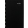 Notebooks & Pads | AT-A-GLANCE AY200 14-Month: Jul 2025 to Aug 2026 12 in. x 8 in. Academic Year Ruled Blocks DayMinder Monthly Planner - Black Cover image number 0