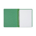 Customer Appreciation Sale - Save up to $60 off | ACCO A7025976A 8.5 in. x 11 in. 3 in. Capacity 2-Piece Prong Fastener Pressboard Report Cover with Tyvek Reinforced Hinge - Green/Dark Green image number 3