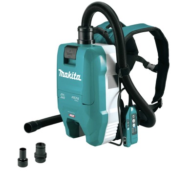 Makita 40V MAX XGT Brushless Lithium-Ion Cordless 1/2 Gallon HEPA Filter Backpack Dry Dust Extractor (Tool Only)
