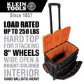 Cases and Bags | Klein Tools 55473RTB Tradesman Pro Tool Master Rolling Tool Bag image number 1