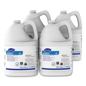 Diversey Care Hydrogen Peroxide 1 Gallon Bottle Perdiem Concentrated General Purpose Cleaner (4/Carton)