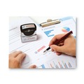Bulk Savings Pricing 1 | ACCUSTAMP2 035525 1.63 in. x 0.5 in. APPROVED Pre-Inked Shutter Stamp - Red/Blue image number 3