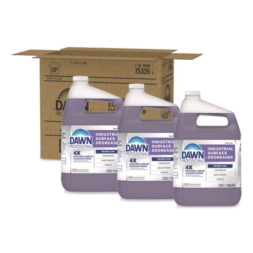 Cleaning & Janitorial Supplies | Dawn Professional 80845547 1 Gallon Heavy Duty Liquid Degreaser (3/Carton) image number 0