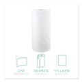 Paper Towels and Napkins | Windsoft WIN1220RL 11 in. x 8.8 in. 2-Ply Kitchen Roll Towels - White (1 Roll) image number 1