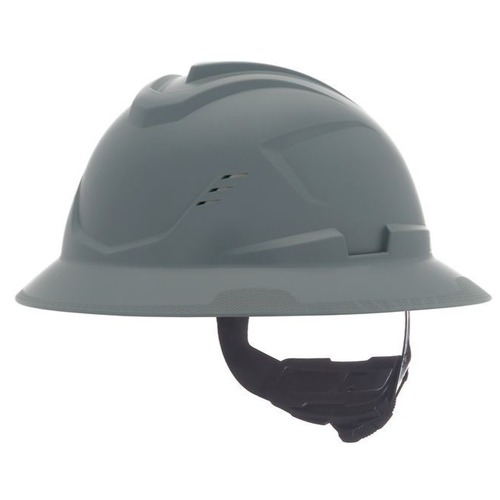 Hard Hats | MSA 10215836 V-Gard C1 Vented Full Brim with Fas-Trac III - Gray image number 0