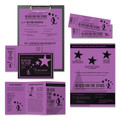 Office Jansan | Astrobrights 22871 65 lbs. 8.5 in. x 11 in. Color Cardstock - Planetary Purple (250/Pack) image number 2