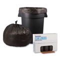 Trash Bags | Boardwalk H8048TGKR01 40 - 45 Gallon 95 mil 40 in. x 46 in. LD Can Liners - Gray (100/Carton) image number 1