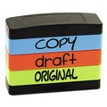 Office Jansan | Trodat 8801 Interlocking Copy Stack Stamp - Assorted Fluorescent Ink image number 0