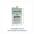 Coffee | FLAVIA 48013 0.25 oz. Pouch Alterra Coffee Freshpack - Decaf House Blend (100/Carton) image number 7