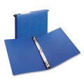 Office Jansan | Avery 14800 11 in. x 8.5 in. 3 Rings 1 in. Capacity Hanging Storage Flexible Non-View Binder with Round Rings - Blue image number 0