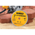 Circular Saw Blades | Dewalt DW4702 4 in. XP Turbo Diamond Blade image number 1