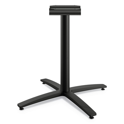 Office Desks & Workstations | HON HBTTX30S.P6P Between 26.18 in. x 29.57 in. X-Base For 30 - 36 in. Table Tops - Black Mica image number 0
