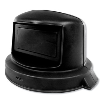 Impact 27 in. Diameter Domed Gator Lids Domed Lid for 44 Gallon - Black