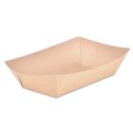 Food Trays, Containers, and Lids | SCT SCH 0529 Eco Food Trays with 5-lb. Capacity - Brown Kraft (500/Carton) image number 0