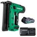 New Year New Savings! Save $25 off $150 | Metabo HPT N1804DBM 18V MultiVolt 18 ga. Cordless 1-1/2 in. Narrow Crown Stapler Kit (2 Ah) image number 0
