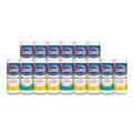 Cleaning & Janitorial Supplies | Clorox 30112 7 in. x 8 in. 1-Ply Disinfecting Wipes - Fresh Scent/Citrus Blend (35/Canister, 3/Pack, 5 Packs/Carton) image number 0