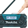 Makita RM02 12V max CXT Cordless Lithium-Ion Compact Job Site Radio (Tool Only) image number 4